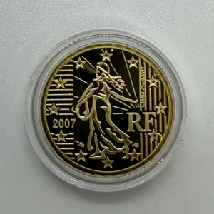 10 CENTIMES D'EURO FRANCE 2007 (7500 Ex) // Qualité : BELLE EPREUVE sous Capsule - Picture 1 of 2