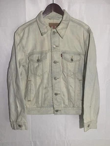 Chaqueta de camionero Levi's Ex-Boyfriend (bordada floral) - para mujer M - nueva con etiquetas $89,50 - Imagen 1 de 4