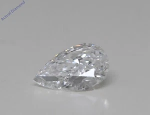 Pear Cut Loose Diamond (0.81 Ct,d Color,vs1 Clarity) GIA Certified - Picture 1 of 5