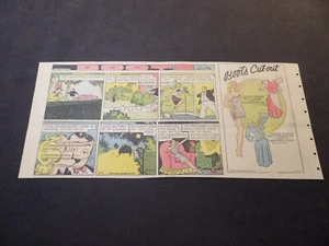 Boots by Edgar Martin - Jun 11, 1944 - Third-Size Sunday - Paper Doll - Picture 1 of 2