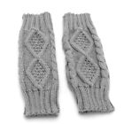 Winter Women Wrist Arm Hand Warmer Knitted Long Fingerless Gloves Mitten