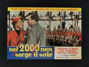 NEL 2000 NON SORGE IL SOLE fotobusta poster 1984 George Orwell Sci-fi J28 - Foto 1 di 1