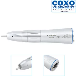 Pieza de mano dental COXO 1:1 nariz recta fibra óptica velocidad lenta 2C ajuste NSK Kavo - Imagen 1 de 10