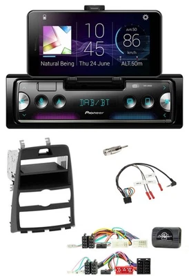 Pioneer USB Lenkrad Bluetooth DAB Autoradio für Hyundai Genesis 2010-2013 schwar - Bild 1 von 4