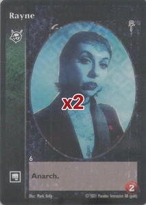 Lot of 2 cards: Rayne [V5A set] - VTES card - Imagen 1 de 2