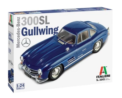 1:24 Italeri Mercedes 300 Sl Gullwing Kit IT3645 Modellino - Immagine 1 di 2
