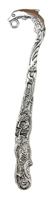 Dolphin Fish Bookmark Antique Silver Colour Metal Book Mark Marker Readers Gift