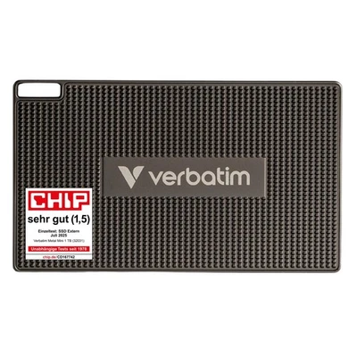 Verbatim Metal Mini Portable SSD 1 TB - Schnelle externe Festplatte für unterweg - Bild 1 von 4