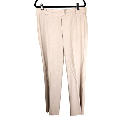 Larry Levine Beige Tan Womens Dress  Pants Trousers 12 - Image 1 of 4