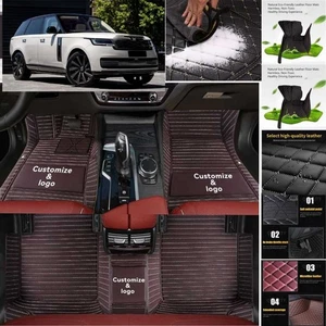 For Land Rover Range Rover Car Floor Mats Luxury Waterproof Pads Liner Auto Rug - Imagen 1 de 25