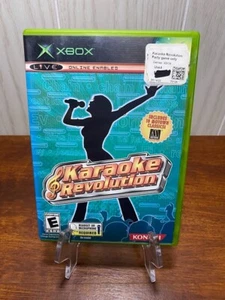 Karaoke Revolution - Original Microsoft Xbox Video Game - Complete CIB (no Mic) - Picture 1 of 4