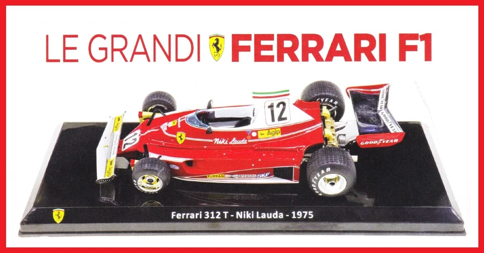 FERRARI F1 1975 - 312T : Niki LAUDA - winner Monaco GP - 1/24 Die-cast - Immagine 1 di 1