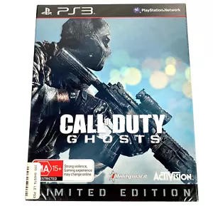 Call Of Duty Ghosts Limited Edition PlayStation 3 SteelBook PS3 PAL New & Sealed - Picture 1 of 12