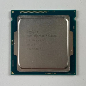 Intel Core i5-4670 CPU 3.40GHz 4-Core LGA1150 Processor - Picture 1 of 1