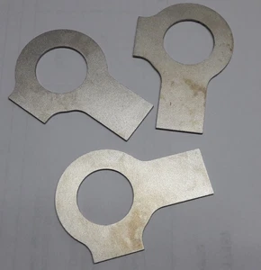 5 x Titanium Gr. 5 locking plate / Titan Gr. 5 Sicherungsblech DIN 463 für M12 - Foto 1 di 1