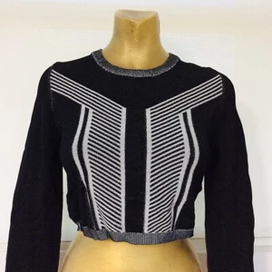 ELEVEN PARIS NEU MIT ETIKETT LA Collection PANIC Cropped PULLOVER Medium - Bild 1 von 12