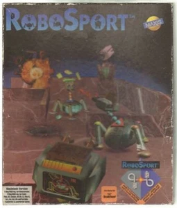 Robosport Videogioco Macintosh Versione Inglese Completo Big Box (2 Floppy) - Picture 1 of 8