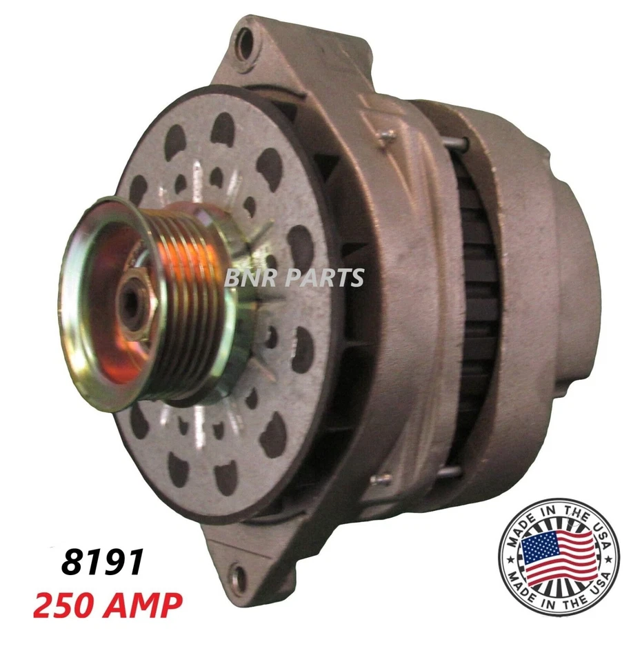 250 AMP 8172 Alternator Buick Riviera 3.8L w/o SC 1995 New High Output HD - Image 1 of 1