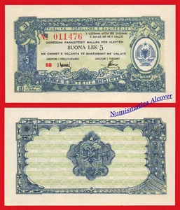 ALBANIA 5 Buona lek 1965 Pick FX25 SC / UNC - Picture 1 of 1
