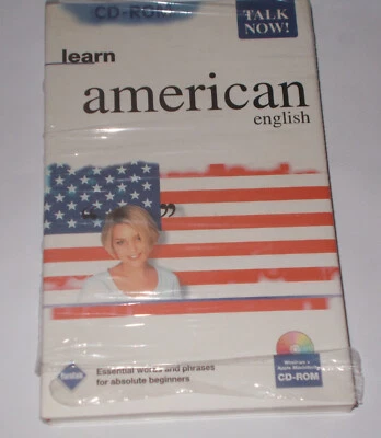 LEARN AMERICAN ENGLISH TALK NOW CORSO PRINCIPIANTI CD-ROM PC E MAC 1997 EUROTALK - Image 1 of 4
