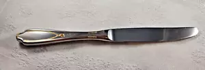 Knife Yamazaki Japan Victoria Gold Accent Stainless Flatware Glossy 9 ¼ inch - Picture 1 of 4