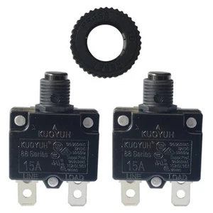 KUOYUH 3A - 30A 88 Interruttore termico serie 32VDC 125-250VAC (2 confezione) - Foto 1 di 28