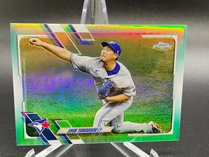 2021 Topps Chrome SHUN YAMAGUCHI AQUA REFRACTOR 194/199 BLUE JAYS #15 - Bild 1 von 1