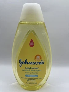 JOHNSON'S Head-To-Toe Gentle Tear- Free Baby Wash - Shampoo 16.9 oz - Bild 1 von 1