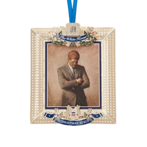 2020 White House Historical Association Christmas Ornament John F Kennedy JFK - Picture 1 of 5