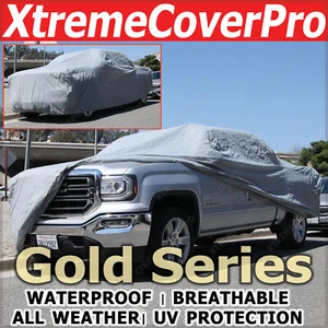 2008 2009 2010 GMC SIERRA 2500HD 3500HD EXT Cab 6.5FT Box WATERPROOF TRUCK COVER - Foto 1 di 10
