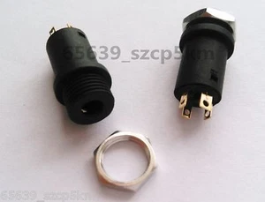 10PCS 3.5mm 1/8" Mini Female Headphone Jack Plug Stereo Audio Panel Mount 4pin - Picture 1 of 3