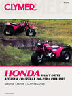 1984 Honda TRX200 ATV Clymer Repair Manual