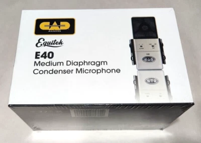 CAD Equitek E40 Medium Diaphragm Condenser Microphone Supercardioid Shock Mount - Image 1 of 4