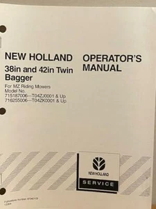 New Holland 38 42 excavadora doble 715187006 716255006 manual del operador - Imagen 1 de 1