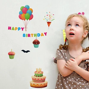 1 Set Wall Decal Cartoon Pattern Diy Kindergarten Children Room Decor Wall - Picture 1 of 8