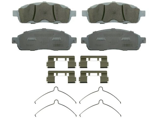 Juego de pastillas de freno delanteras Wagner 58FSMX92 para Ford F150 2004 2005 2006 2007 2008 2009 Foto 1 de 1