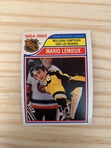 1985-86 O-Pee-Chee #262 Mario Lemieux LL - Pittsburgh Penguins (inv2) - Imagen 1 de 2