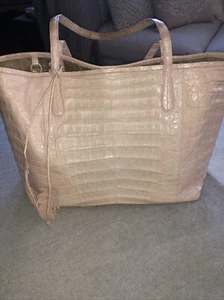 Nancy Gonzalez Erika Tote Crocodile Pink - Picture 1 of 11