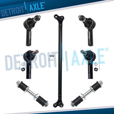 Front Inner Outer Tie Rods Sway Bars Center Link for 2000 - 2004 Nissan Xterra - Image 1 of 4