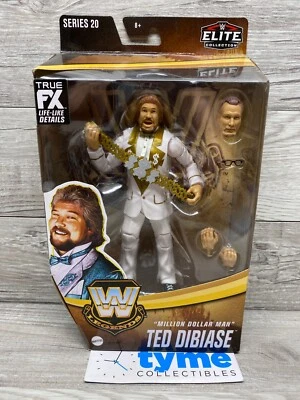 Figura de 6" WWE ELITE Legends Series 20 millones de dólares TED DIBIASE Chase Foto 1 de 3