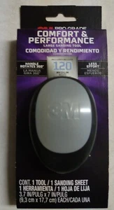 (1) BRAND NEW 3M Hand Sanding Block 360 Handle With 120 Grit Sandpaper Included - Picture 1 of 3