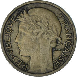 [#1250399] France, Morlon, 50 Centimes, 1936, Paris, EF, Aluminum-Bronze, KM:894 - Picture 1 of 2