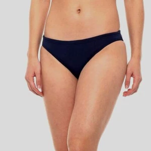 $188 Tyr Womens Black Stretch Classic Bikini Bottom Sport Active Swimsuit Size M - Picture 1 of 2