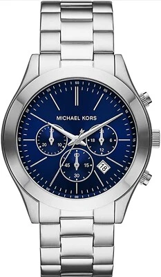 Michael Kors Men's Slim Runway Stainless Steel Quartz Watch - Image 1 of 4