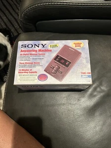 Sony Digital Telephone Answering Machine 3 Mailbox Message System TAM-100 #2 - Zdjęcie 1 z 2