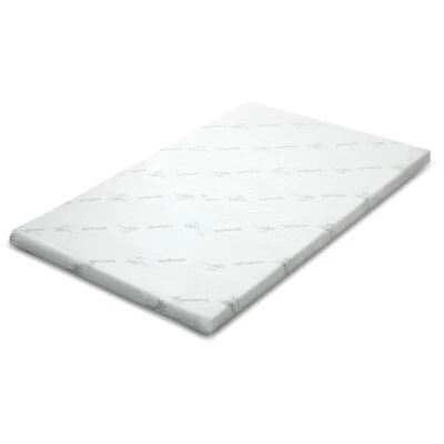 Giselle Bedding Memory Foam Topper 5cm Double Mattress Cool Gel Bed Mat Bamboo - image 1 of 4