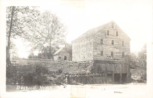 Postal KY: RPPC Robert Reed's Boyhood Home en Boothsville, Virginia Occidental - Imagen 1 de 2