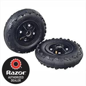 Juego de 2 ruedas traseras Razor W25143501048 Dune Buggy originales OEM - Imagen 1 de 4