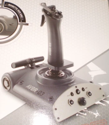 MAD CATZ SAITEK AVIATOR FLIGHT STICK PLAYSTATION 3 or PC CONTROLLER NIB - Image 1 of 4