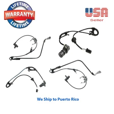 Sensor de velocidad de rueda 4 ABS delantero trasero derecho e izquierdo apto para Lexus RX300 1999-2003 TRACCIÓN DELANTERA Foto 1 de 4